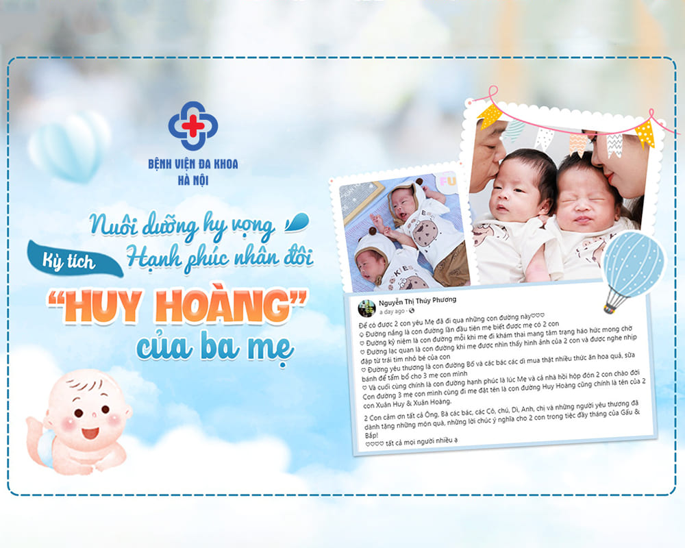 Niềm vui con yêu từ gia đình khi tin tưởng vào IVF - Bệnh viện Đa khoa Hà Nội