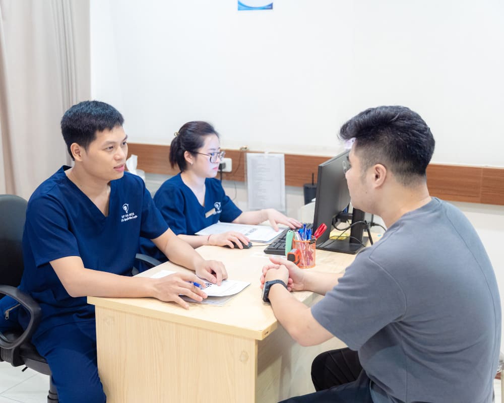 quy trình khám nam khoa tại bệnh viện đa khoa hà nội