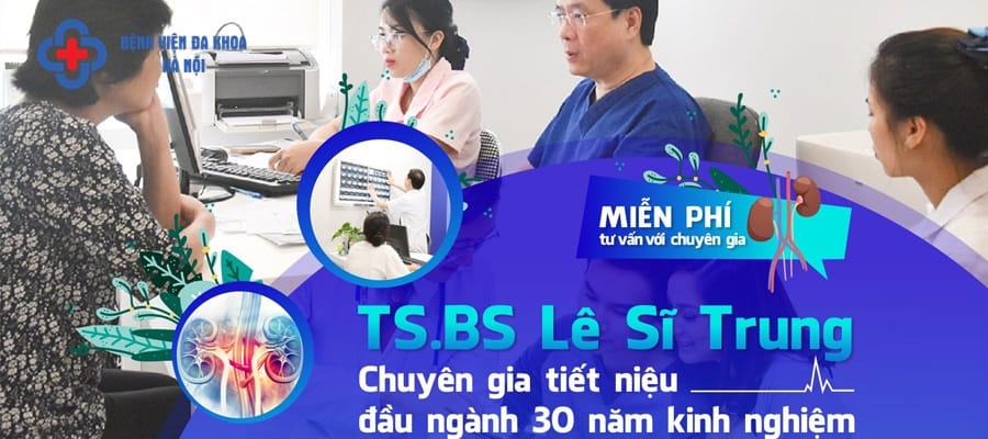 Chữa sỏi thận tại Bệnh viện Đa khoa Hà Nội