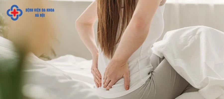 Đau tại vùng lưng khi thận có vấn đề