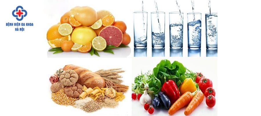 Nên có chế độ ăn lành mạnh sau tán sỏi