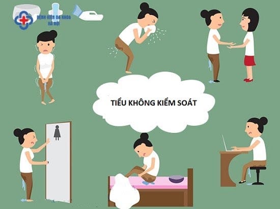 Tiểu không kiểm soát gây bất tiện cho người bệnh Tiểu không kiểm soát gây bất tiện cho người bệnh