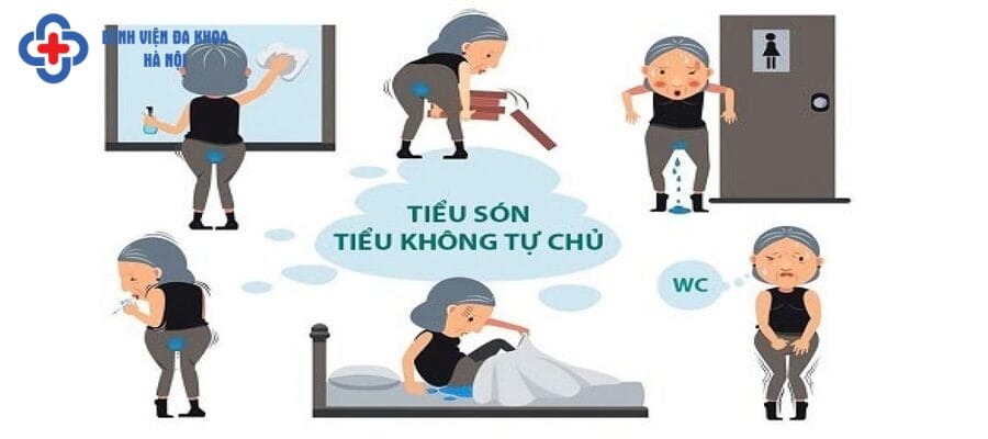 Người bệnh thường xuyên tiểu đột ngột