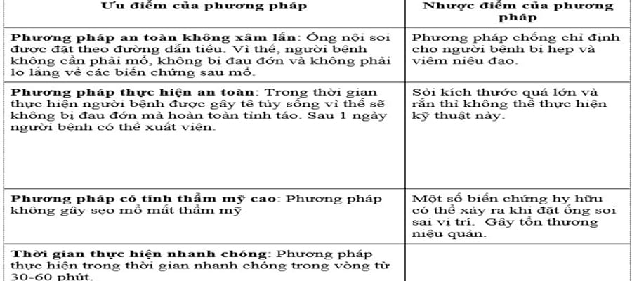 tán sỏi ngược dòng 