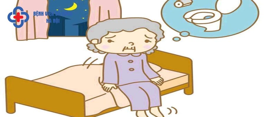 Người già thường phải đối mặt với tình trạng tiểu nhiều lần