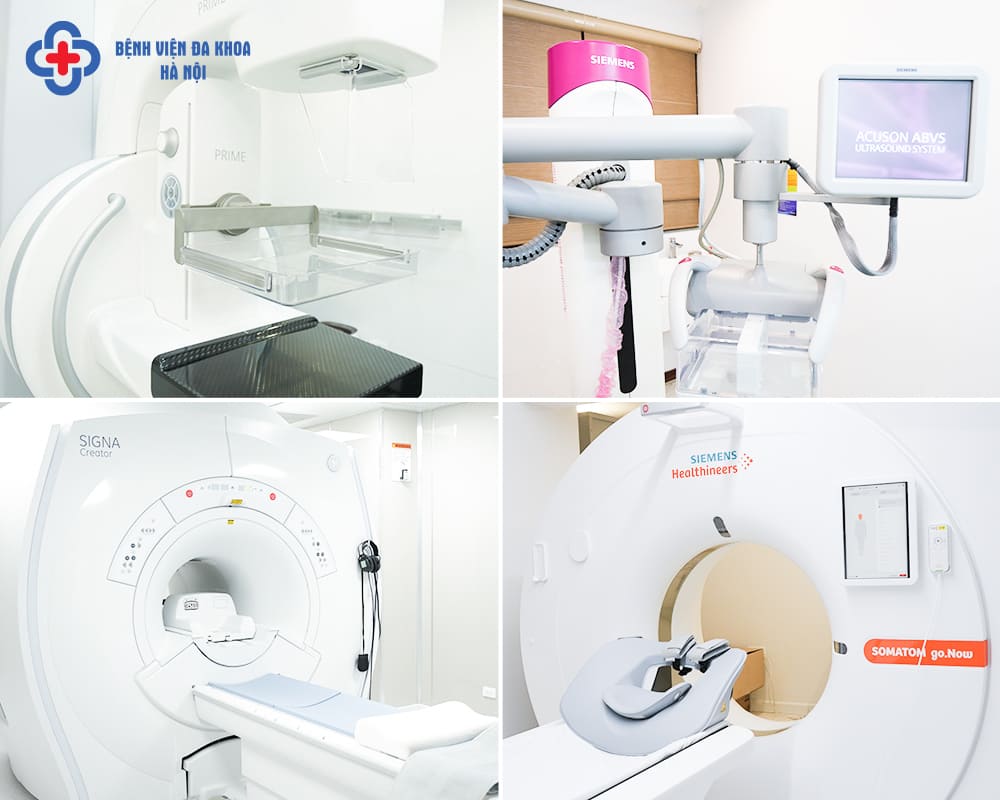 Hệ thống máy móc xét nghiệm được trang bị tại Bệnh viện Đa Khoa Hà Nội