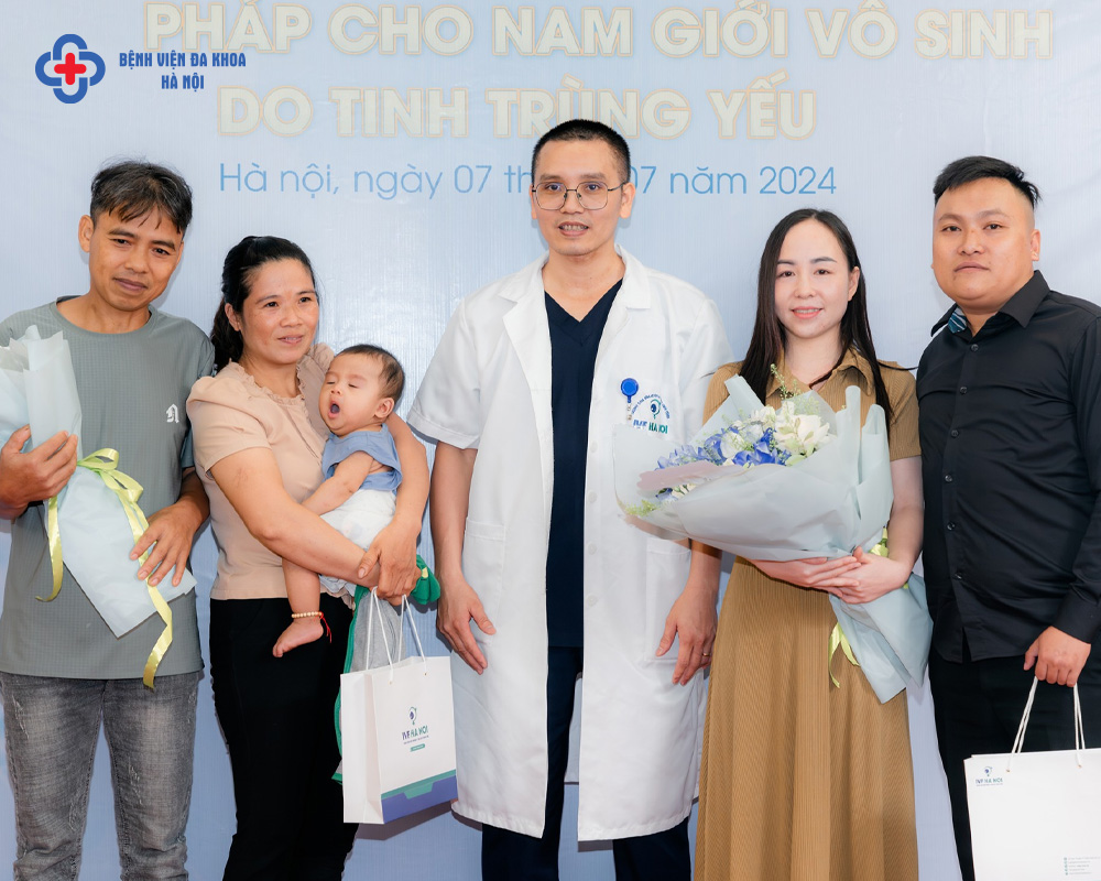 Nhiều gia đình đón niềm vui trọn vẹn khi đến với IVF Hà Nội