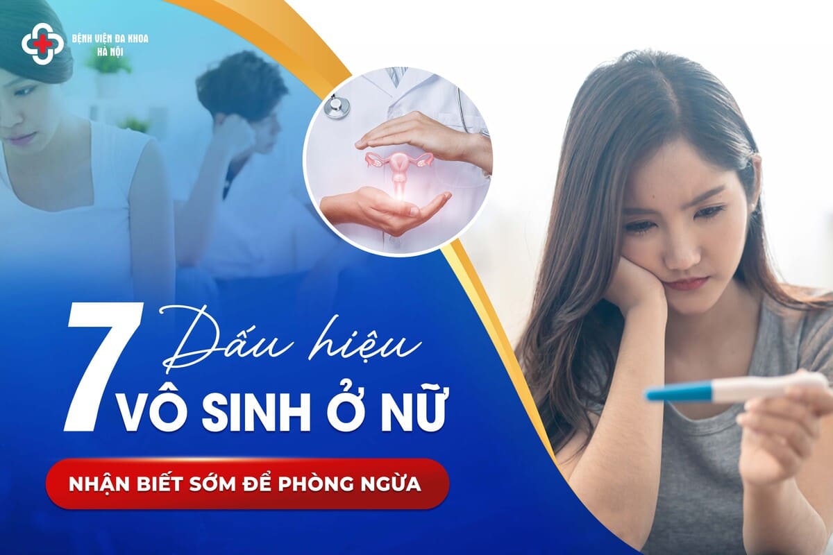 7 Dấu Hiệu Vô Sinh Ở Nữ Giới