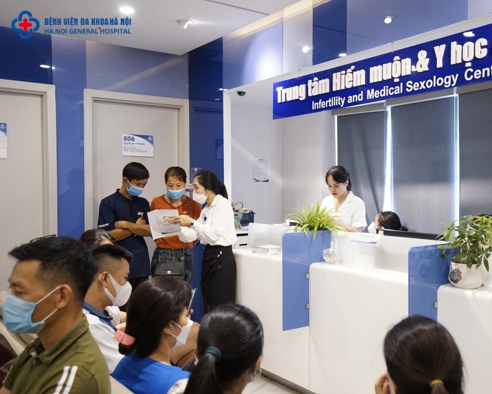 Trung tâm Hiếm muộn và Y học Giới tính, Bệnh viện Đa Khoa Hà Nội
