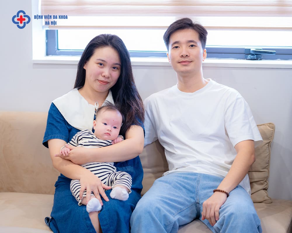 Mái ấm hạnh phúc gia đình chị Thu Trang và anh Giáp Tuất