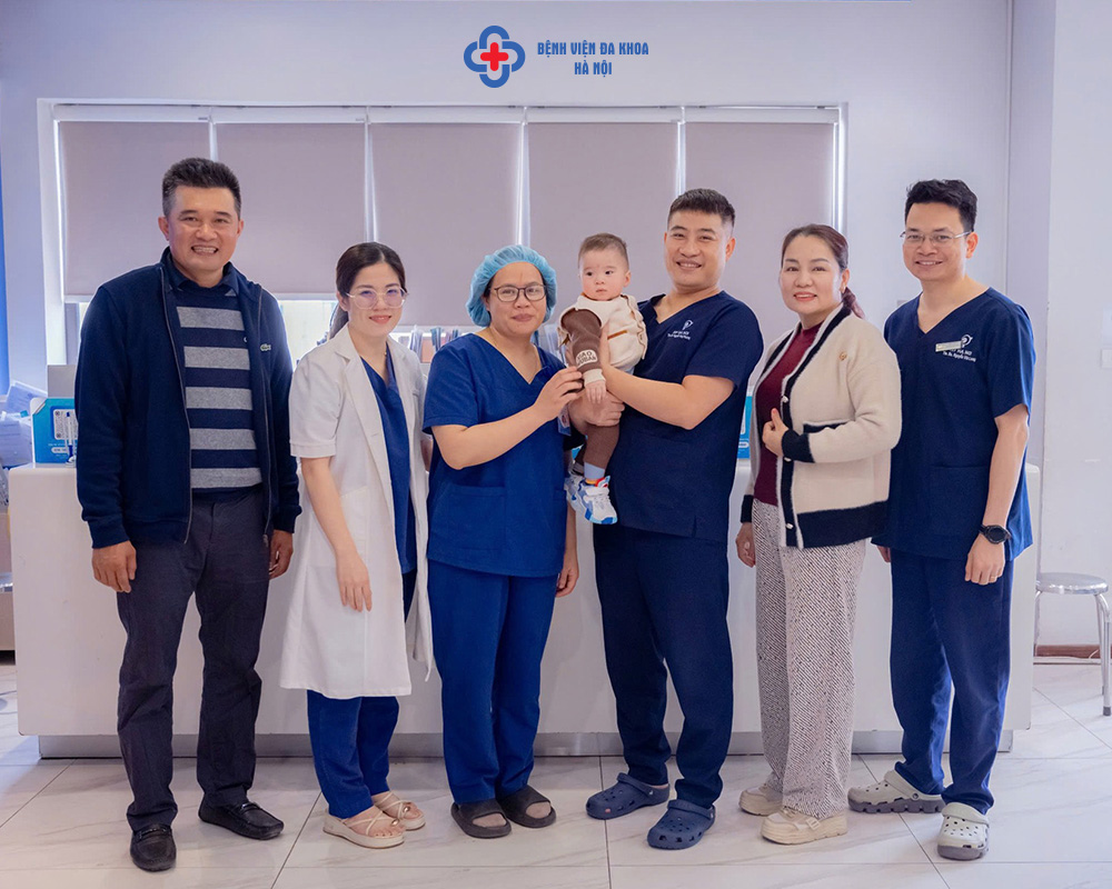 Tổ ấm nhỏ hạnh phúc khi điều trị thành công tại IVF Hà Nội