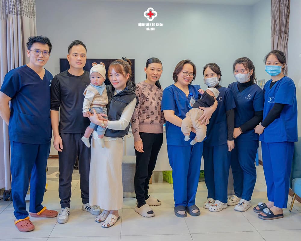 Nhiều gia đình đã thành công đón con yêu khi đến với IVF Hà Nội